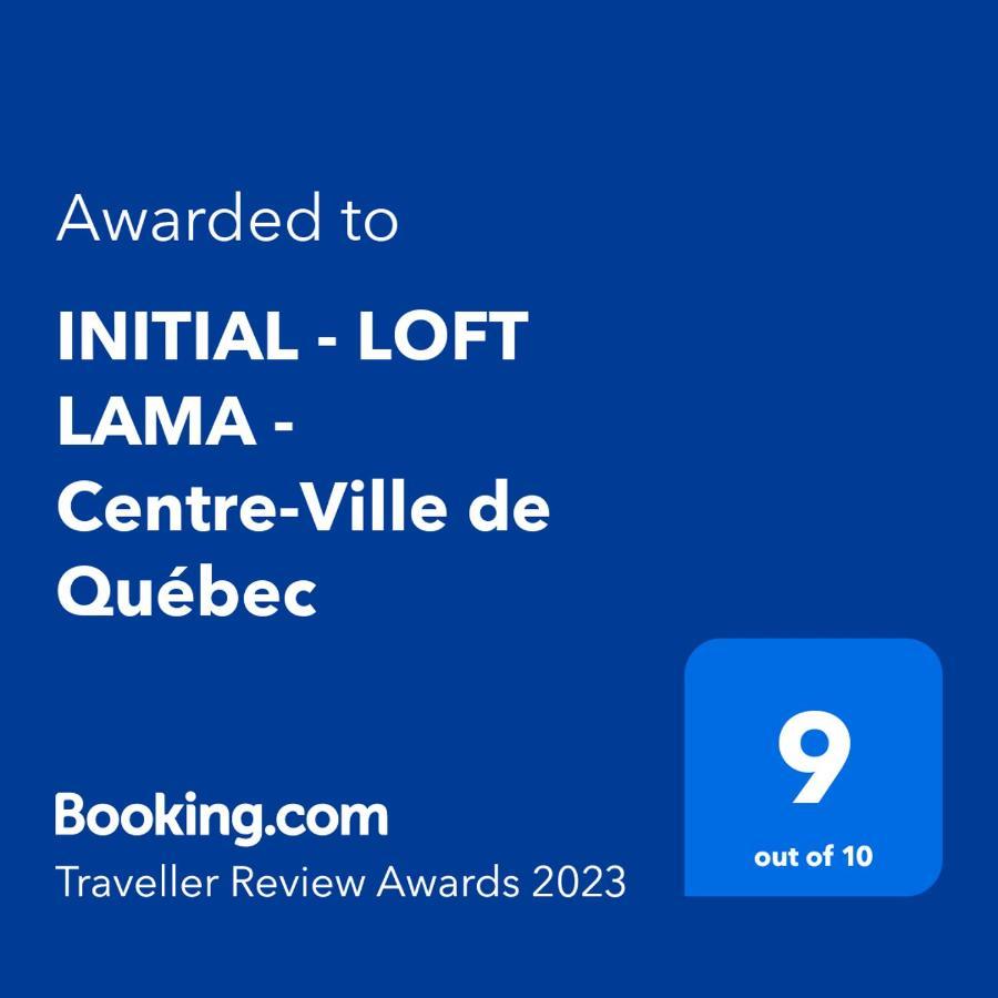 Initial - Loft Lama - Centre-Ville De Quebec Экстерьер фото